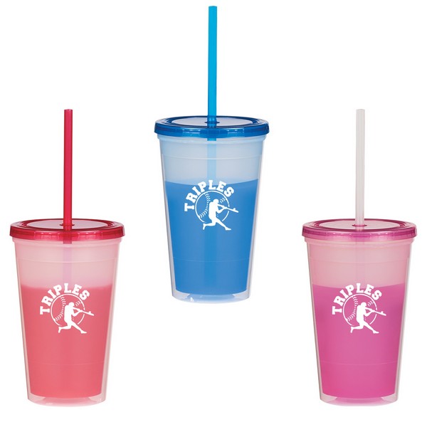 DH5930 16oz Economy Color Changing Tumbler With...